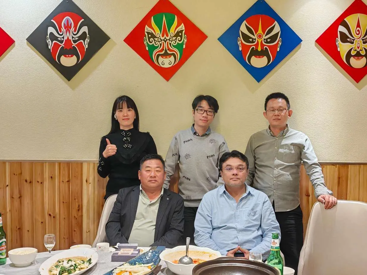 Было очень приятно приветствовать на заводе наших индийских партнеров.