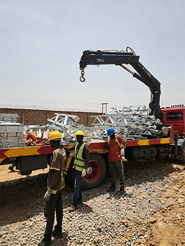 Ход реализации проекта подстанции 330 кВ «Зария» в Нигерии