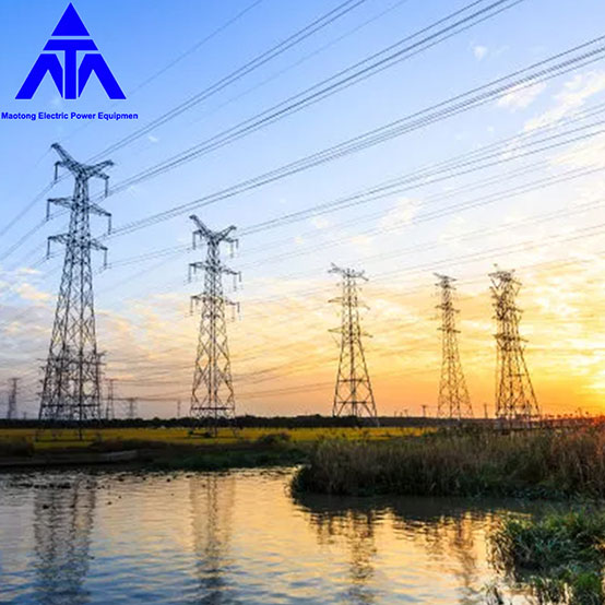 35KV 66KV Электроэнергия Угол защиты от падения Стальная башня